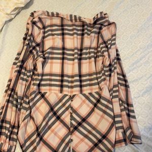 Oversized Pink Flannel